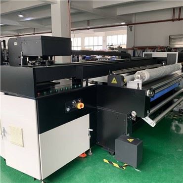 Industriell textiltryckmaskin